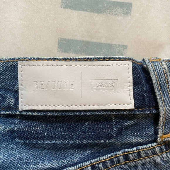 Levi’s Re/done Made in USA High Rise Jeans Denim Size 30 - Picture 2 of 14